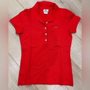 Lacoste Vibrant Red Polo